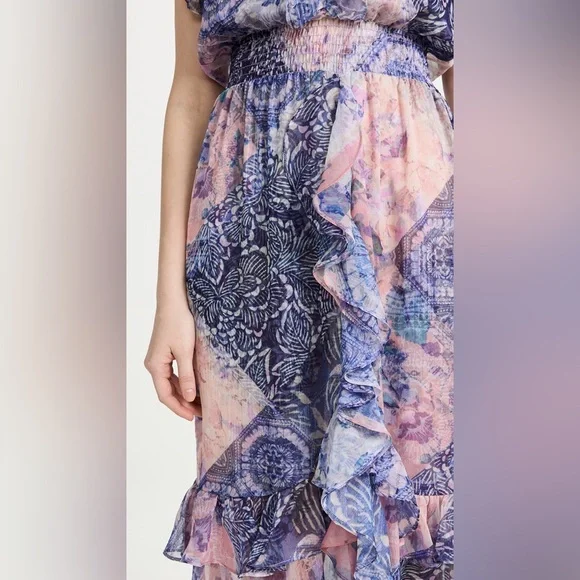 MISA | Kidada Patchwork Dress Large - Picture 12 of 13